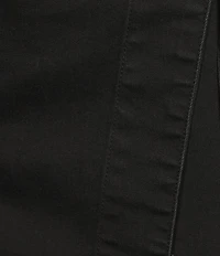 Westbound Cotton Blend Tie Wrap Fray Hem Skort