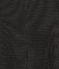 Westbound Waffle Solid Long Sleeve Crew Neck Pullover Top