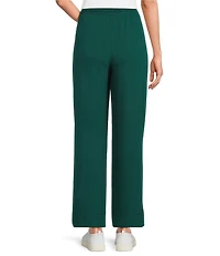 Westbound Wide Leg Drawstring Knit Pants