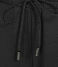 Westbound Wide Leg Drawstring Knit Pants