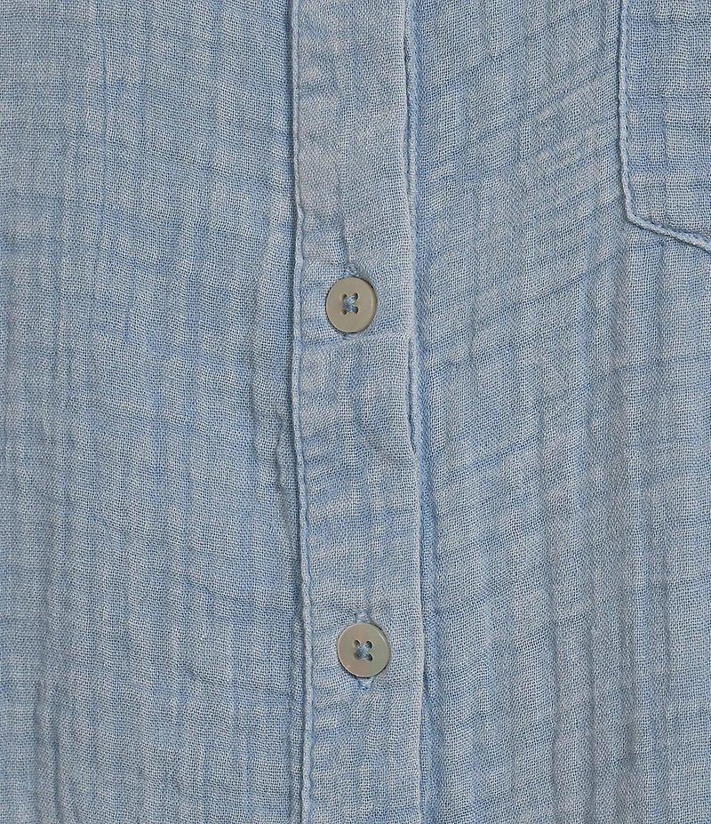 Westbound Woven Short Sleeve Button Front Top