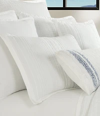 White Sand Brentwood White Pillow Sham