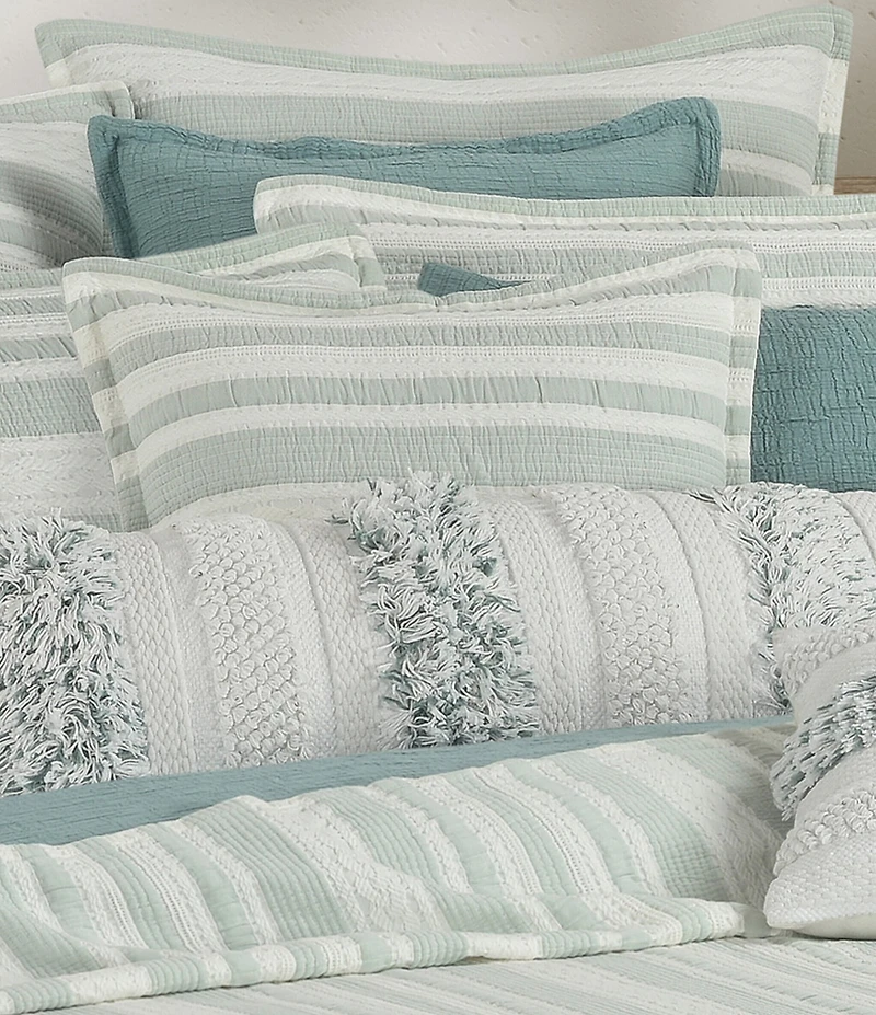 White Sand Cyprus 20#double; Square Decorative Pillow