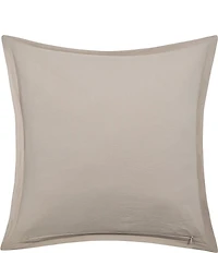 White Sand South Seas Airy-Tumbled Textured Square Decorative Pillow Cover
