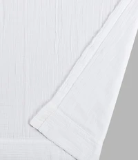 White Sand South Seas Cotton Single Drapery Panel