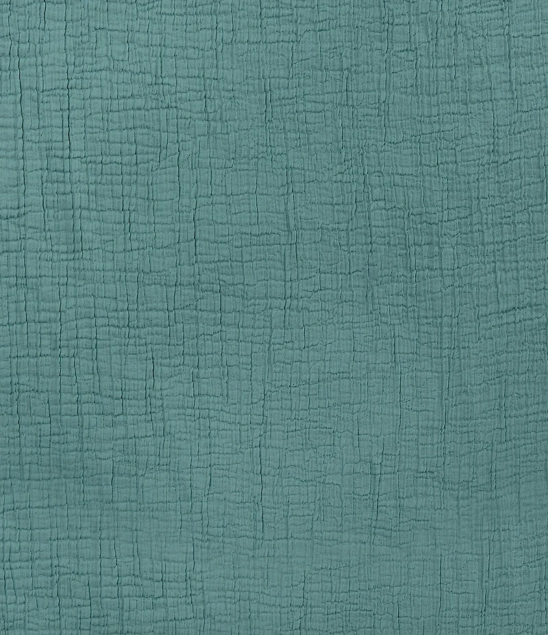 White Sand South Seas Cotton Single Drapery Panel