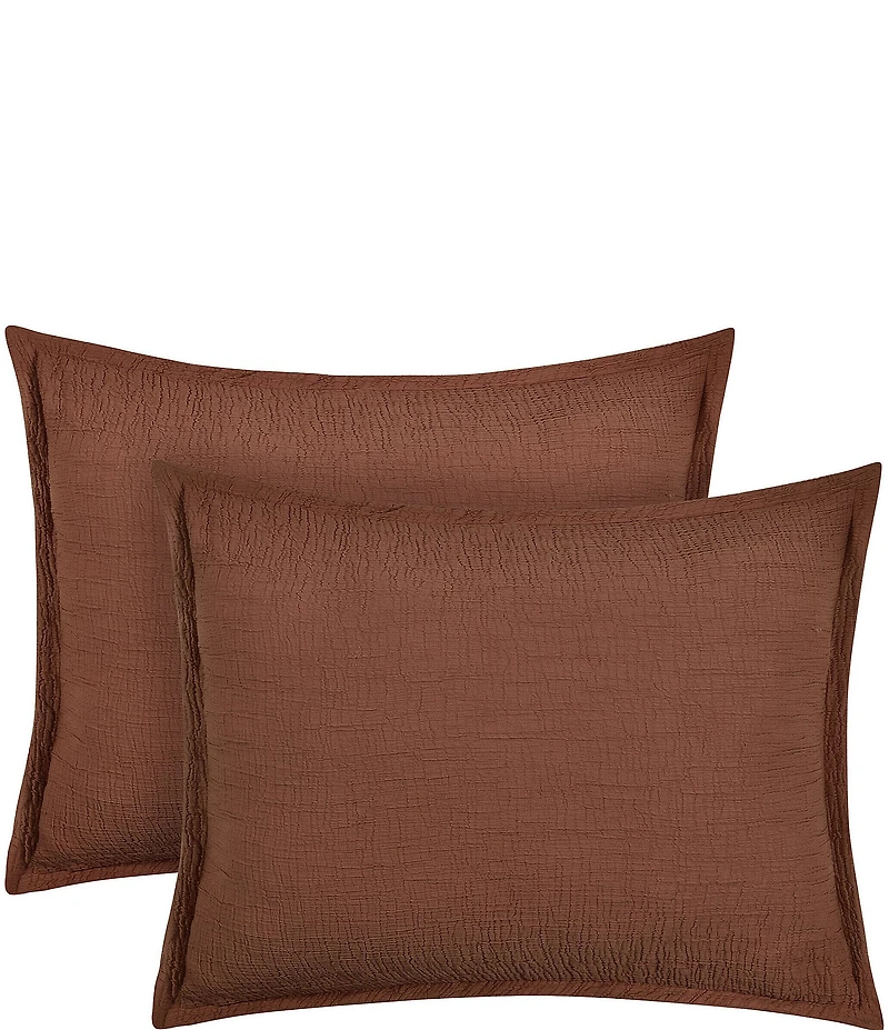White Sand South Seas Woven Textured Pillow Sham