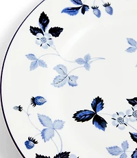 Wild Strawberry Inky Blue Salad/Dessert Plate
