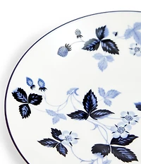 Wild Strawberry Inky Blue Teacup & Saucer
