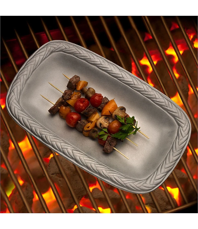 Wilton Armetale Gourmet Grillware Grilling and Serving Tray