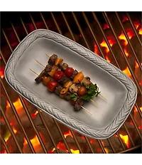 Wilton Armetale Gourmet Grillware Grilling and Serving Tray