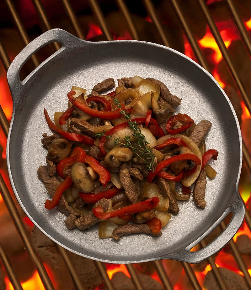 Wilton Armetale Grillware Round Saute Pan with Handles