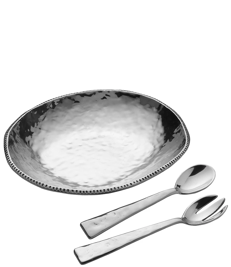 Wilton Armetale River Rock Salad Servers, 2-Piece
