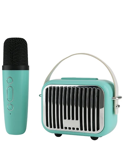 Wireless Express Pocket Karaoke Speaker & Wireless Microphone Combo