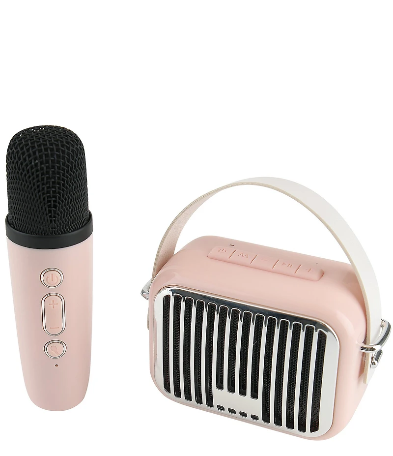 Wireless Express Pocket Karaoke Speaker & Wireless Microphone Combo