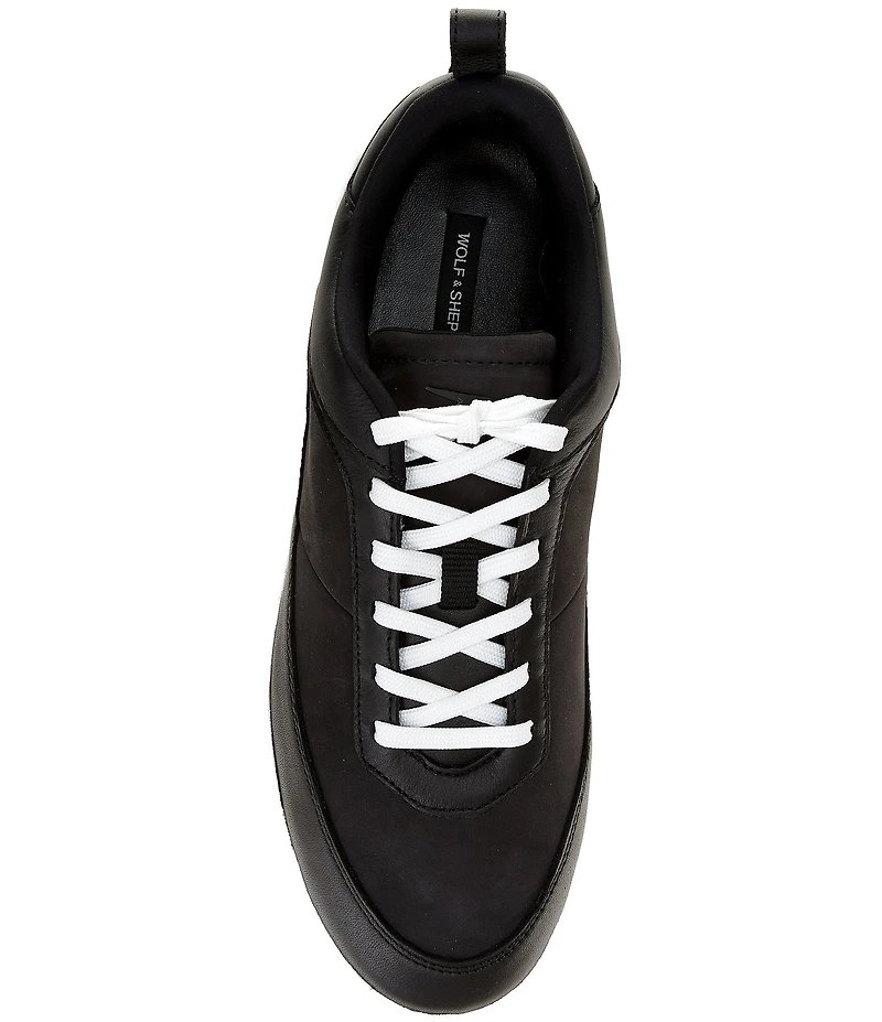 Wolf & Shepherd Men's Baller One Calfskin Leather Sneakers