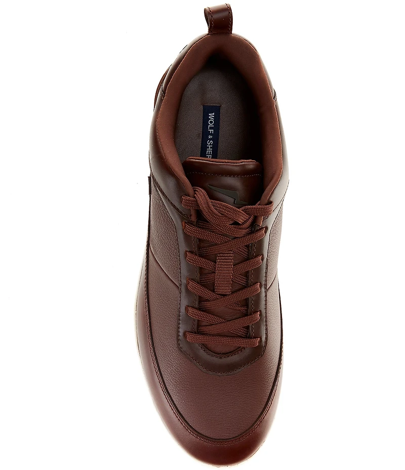 Wolf & Shepherd Men's Baller One Calfskin Leather Sneakers