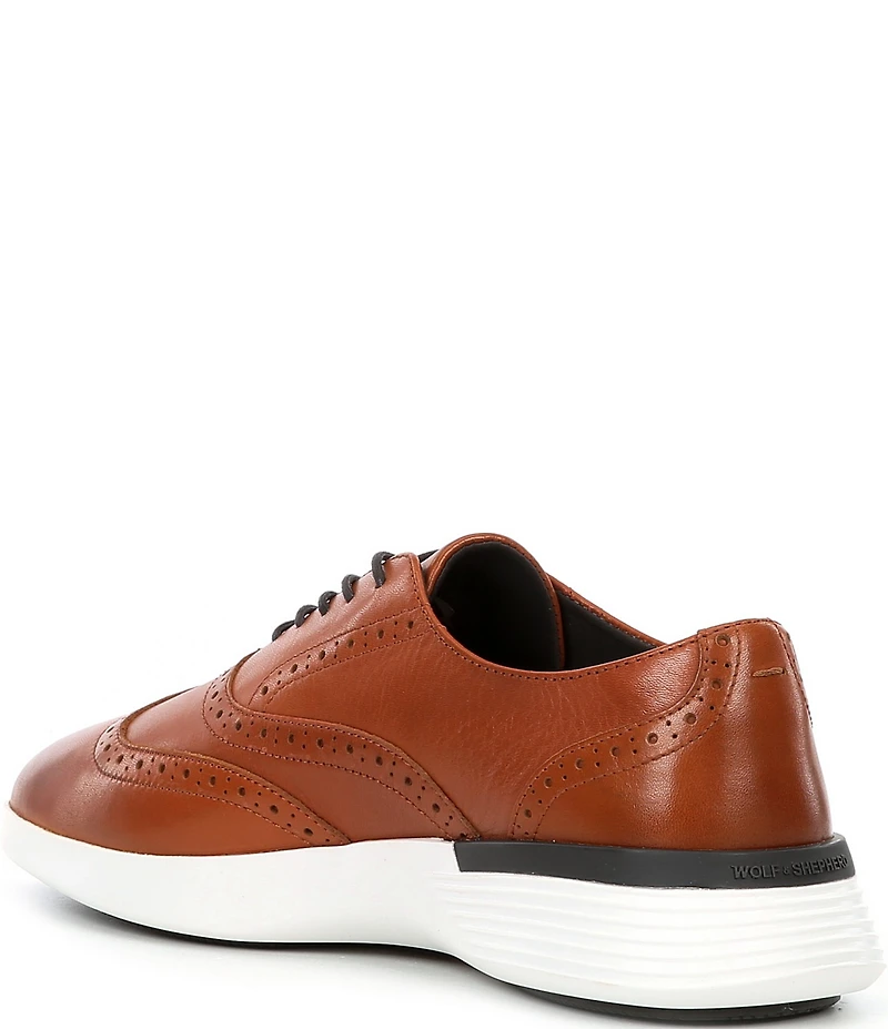 Wolf & Shepherd Men's Crossover Wingtip Oxfords