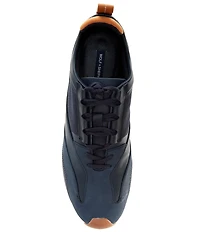 Wolf & Shepherd Men's Marathon Trainer Nubuck Calfskin Sneakers