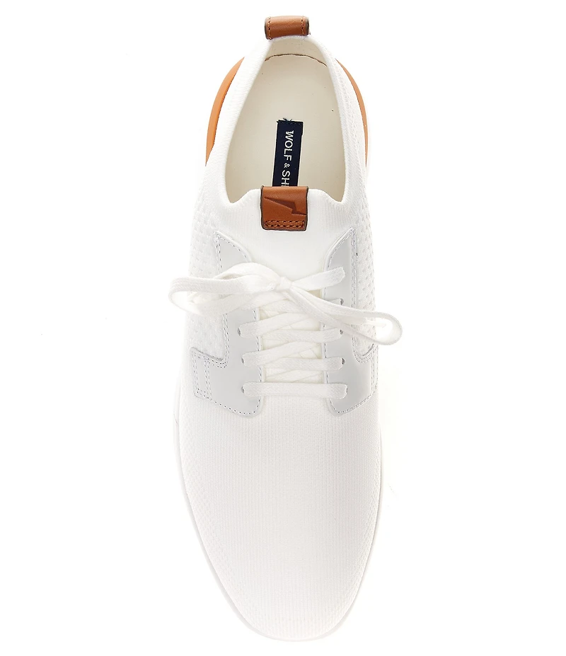 Wolf & Shepherd Men's Swiftknit Derby Lace Up Sneakers