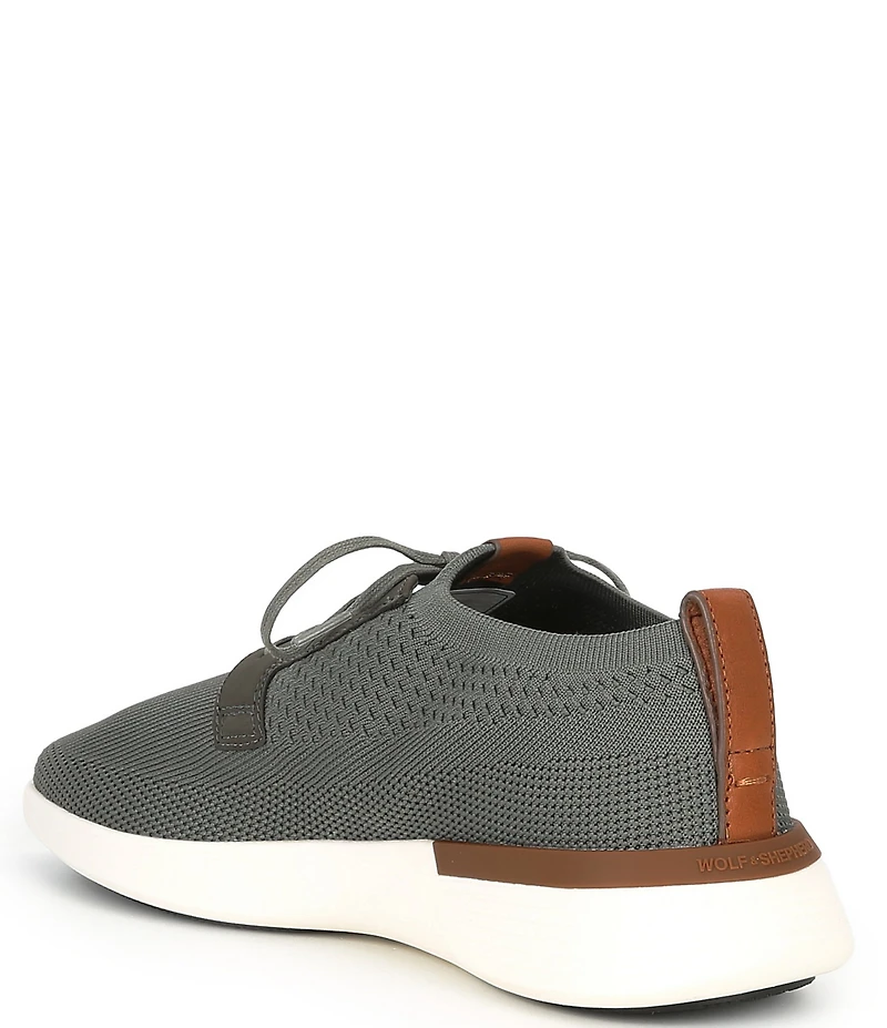Wolf & Shepherd Men's Swiftknit Derby Lace Up Sneakers