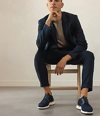 Wolf & Shepherd Men's Swiftknit Derby Lace Up Sneakers