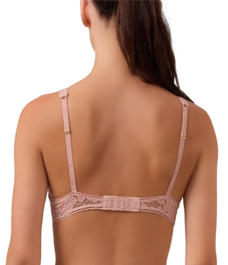 Wolford Bold Lace Half-Pad Plunge Underwire Bra