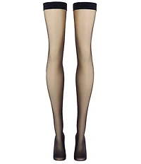 Wolford Individual 10-Denier Stay-Up Thigh Highs
