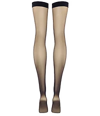 Wolford Individual 10-Denier Stay-Up Thigh Highs