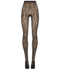 Wolford Leopard Print Tights