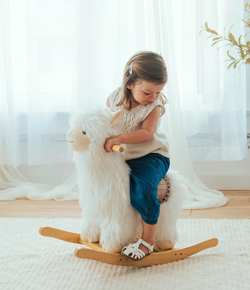 Wonder & Wise by Asweets Alpaca Rocker with Saddle