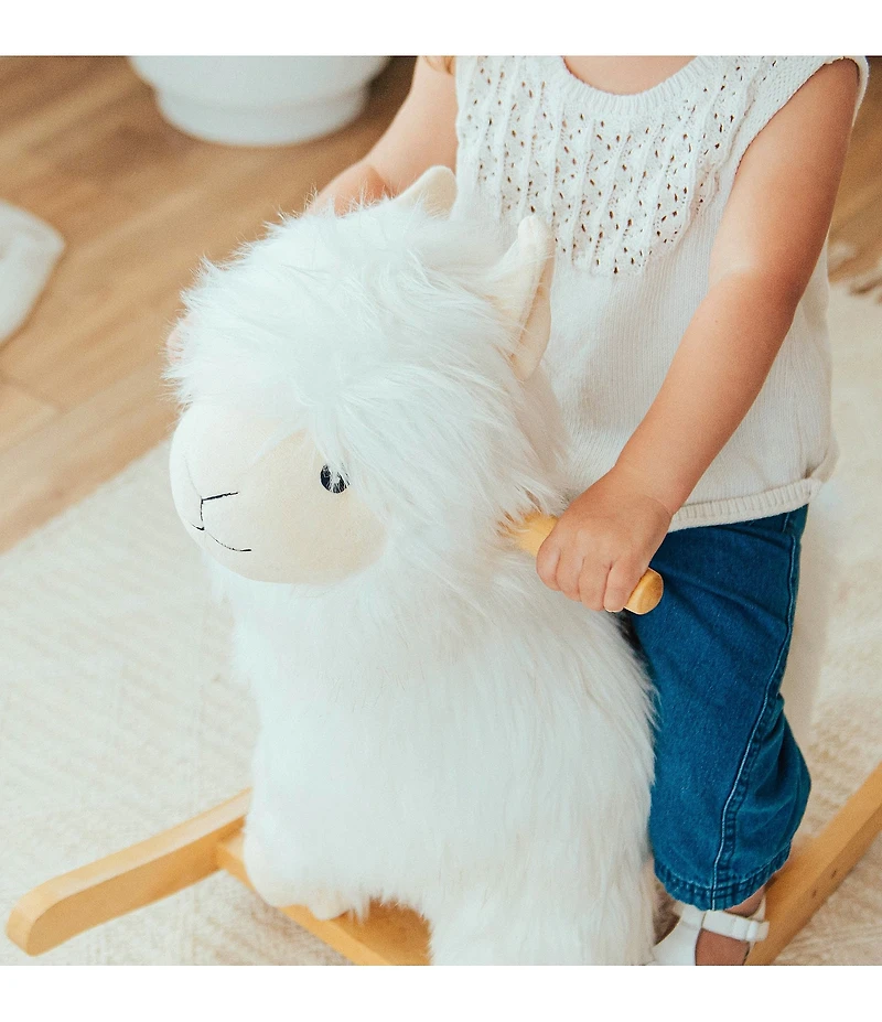 Wonder & Wise by Asweets Alpaca Rocker with Saddle