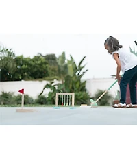Wonder & Wise By Asweets Good Wood Mini Golf Game Set