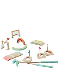 Wonder & Wise By Asweets Good Wood Mini Golf Game Set