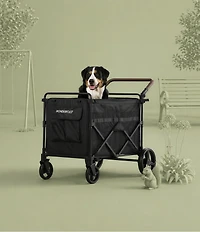 Wonderfold Max High Capacity Graphite Pet Stroller