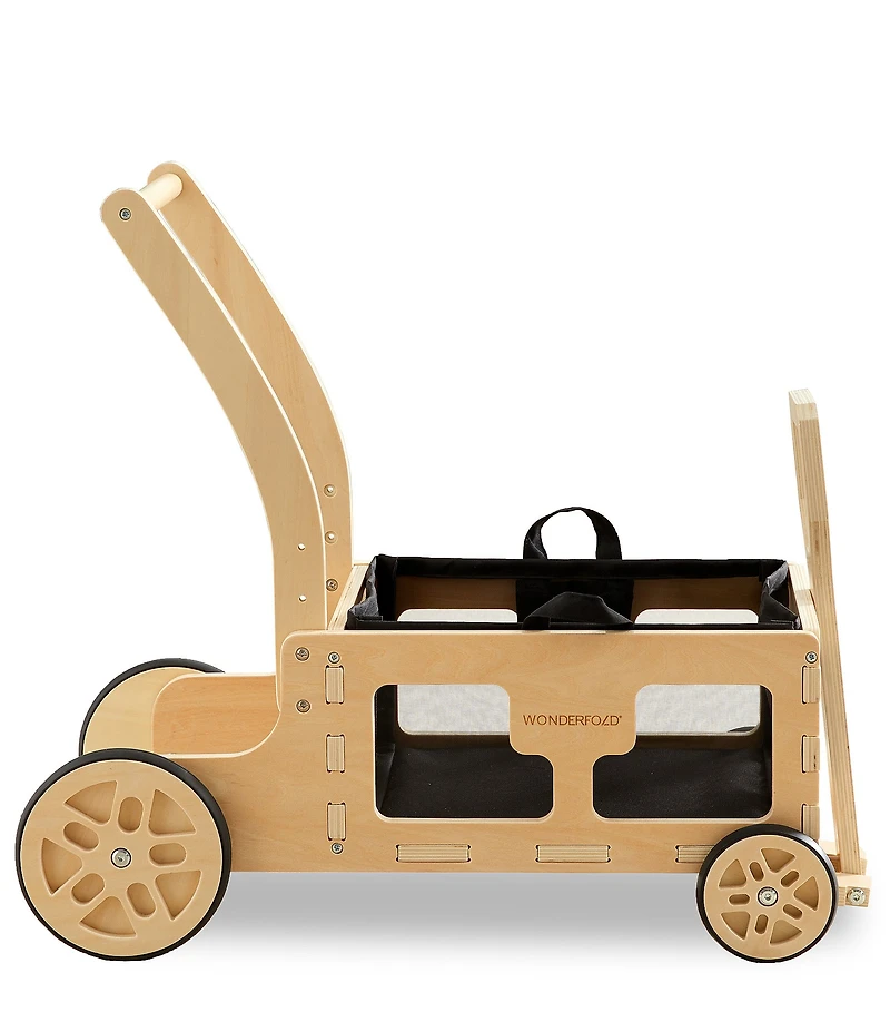Wonderfold Step By Step Wooden Wagon Walker