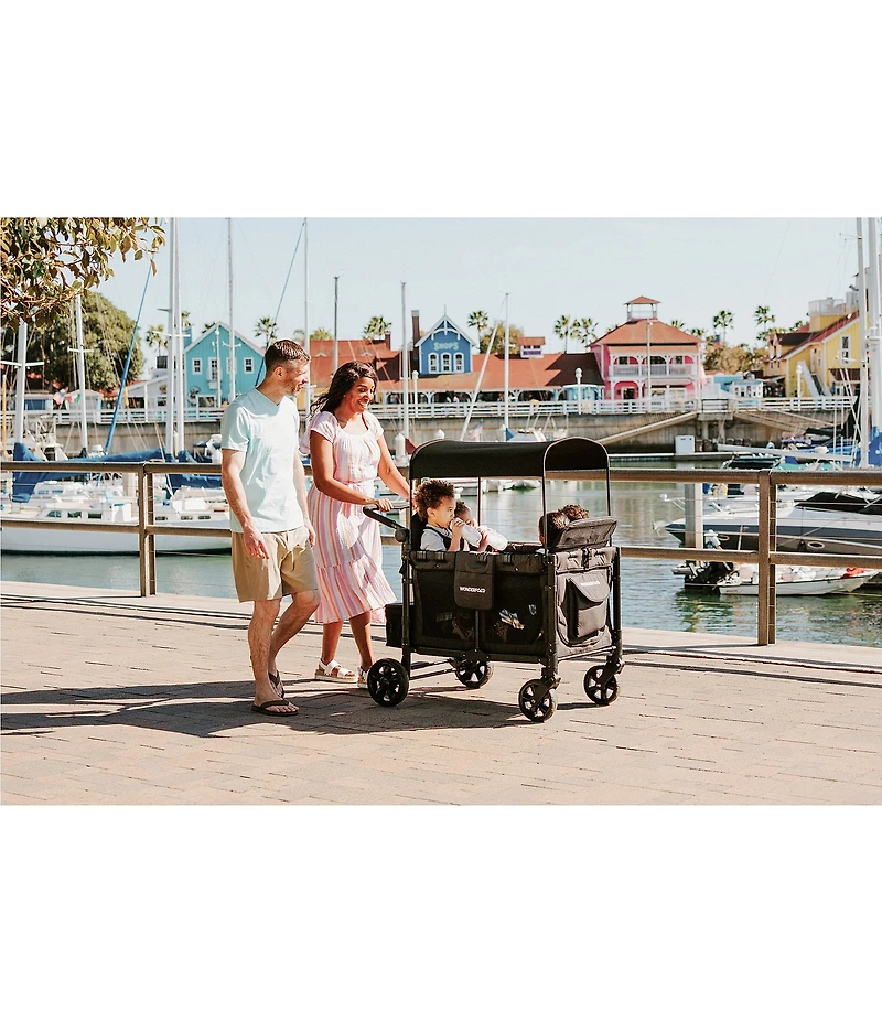 Wonderfold W4 Elite 4-Seater Quad Stroller Wagon