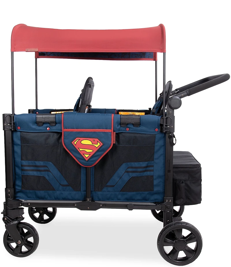 Wonderfold W4 Elite Pro Superman 4-Seater Stroller Wagon