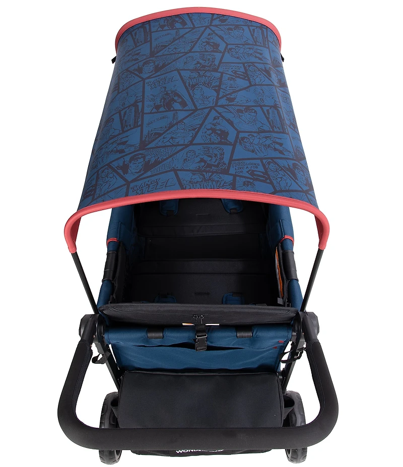 Wonderfold W4 Elite Pro Superman 4-Seater Stroller Wagon