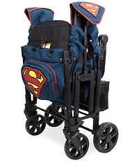 Wonderfold W4 Elite Pro Superman 4-Seater Stroller Wagon