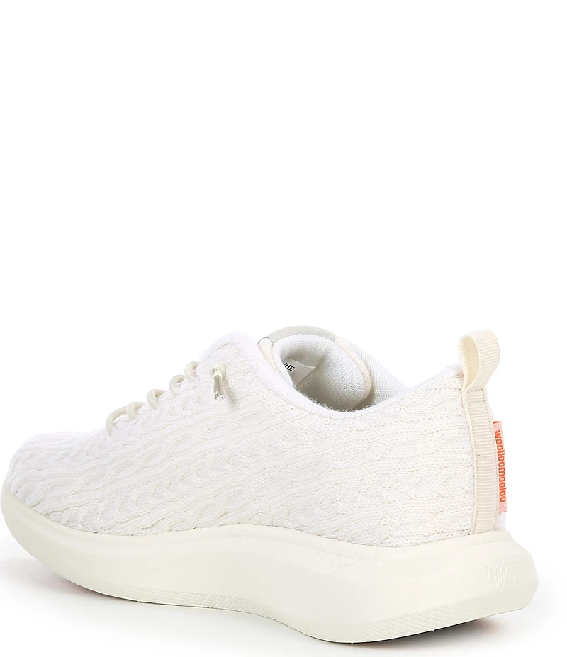 Woolloomooloo Burnie Cable Knit Sneakers