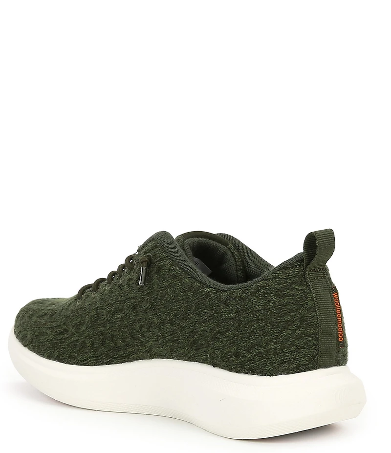 Woolloomooloo Burnie Cable Knit Sneakers