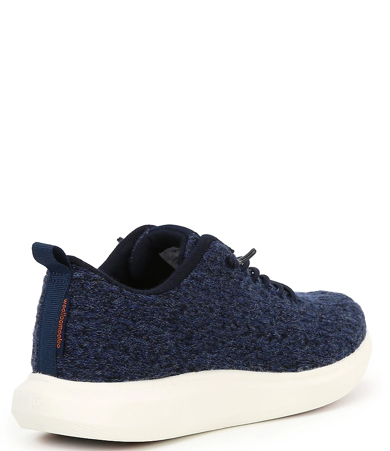 Woolloomooloo Burnie Cable Knit Sneakers