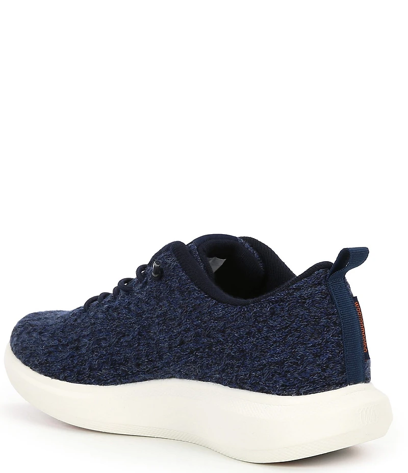 Woolloomooloo Burnie Cable Knit Sneakers