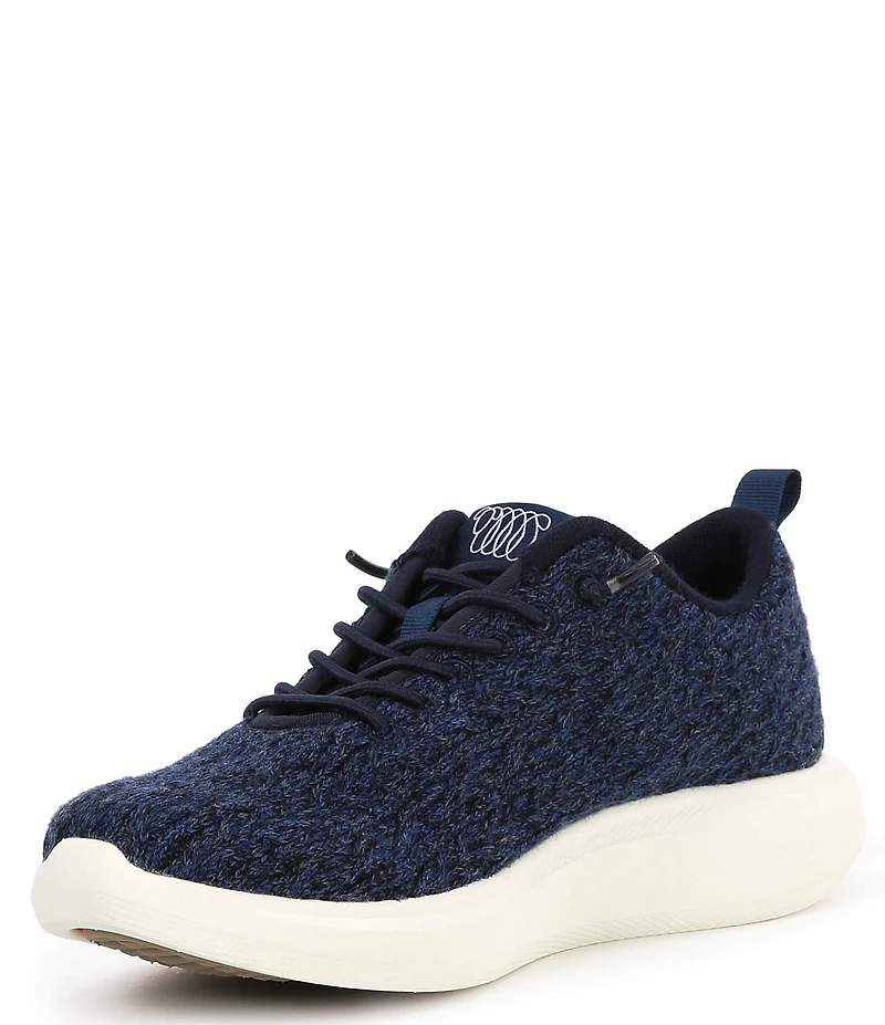 Woolloomooloo Burnie Cable Knit Sneakers