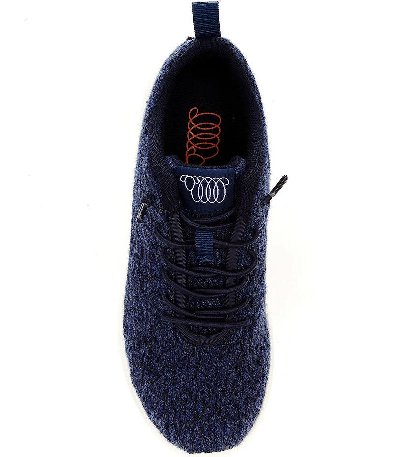 Woolloomooloo Burnie Cable Knit Sneakers