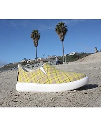 Woolloomooloo Byron Plaid Wool Slip-On Sneakers