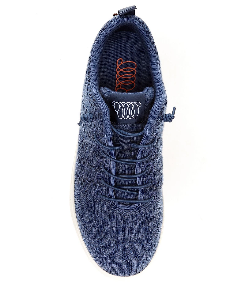 Woolloomooloo Kiama Knit Lace Up Sneakers