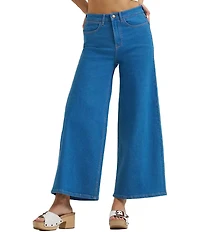 Wrangler 27#double; Inseam Cropped Wide Leg Jeans