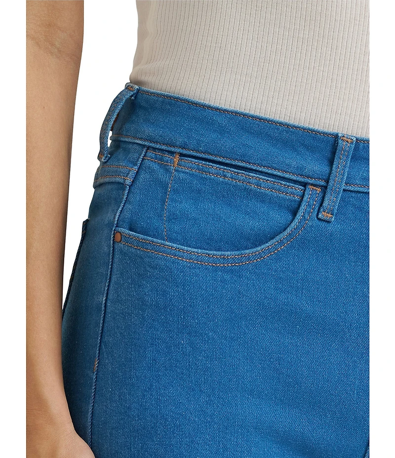 Wrangler 27#double; Inseam Cropped Wide Leg Jeans